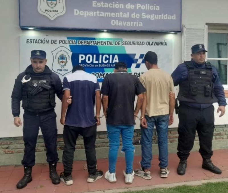 Raid delictivo: robaron en cuatro comercios y los aprehendieron